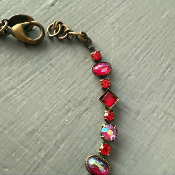 Sorrelli Crystal Brass Tone Bracelet - Picture 5 of 8